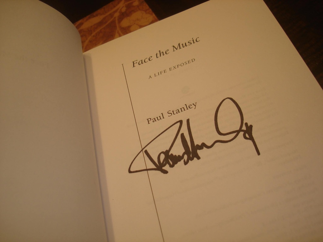 Paul Stanley Autographed Signed Book Face The Music Kiss Autograph JSA COA Rock N Roll HOF 